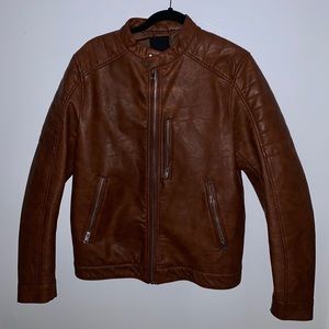Faux Leather Jacket